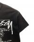 中古・古着 stussy (ステューシー) プリントTシャツ ブラック サイズ:L：6000円
