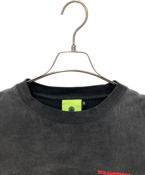 NewAmsterdam（ニューアムステルダム）newamsterdam (ニューアムステルダム) プリントTシャツ ブラック サイズ:Ｍの古着・服飾アイテム