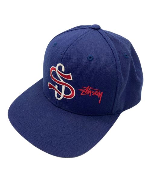 stussy（ステューシー）stussy (ステューシー) Stock Low Pro Cap ブルーの古着・服飾アイテム