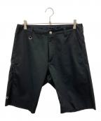 uniform experimentユニフォームエクスペリメント）の古着「CUT OFF SHORTS　カットオフショートパンツ」｜ブラック