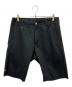 uniform experiment（ユニフォームエクスペリメント）の古着「CUT OFF SHORTS　カットオフショートパンツ」｜ブラック