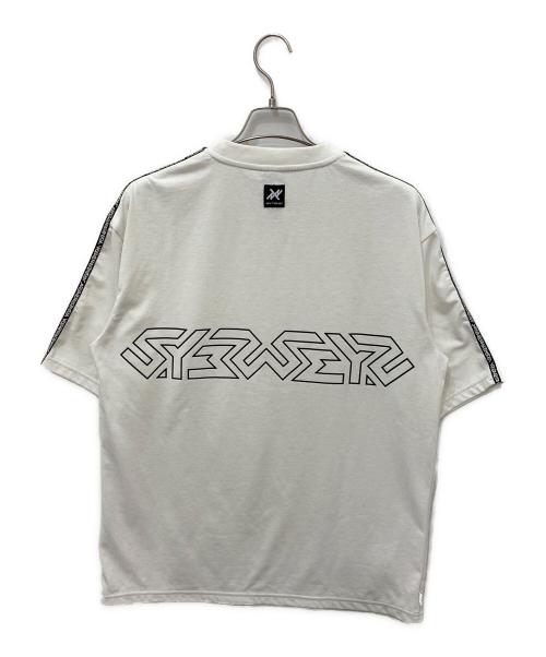 sy32 by sweet years（エスワイサーティトゥバイスィートイヤーズ）SY32 by SWEET YEARS (エスワイサーティトゥバイスィートイヤーズ) NEW TYPE NEO プリントTシャツ ホワイト サイズ:Lの古着・服飾アイテム