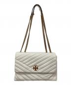 TORY BURCHトリーバーチ）の古着「Kira Chevron Convertible Shoulder Bag」｜ホワイト