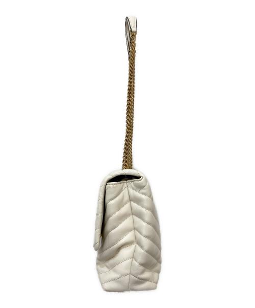 TORY BURCH（トリーバーチ）TORY BURCH (トリーバーチ) Kira Chevron Convertible Shoulder Bag ホワイトの古着・服飾アイテム