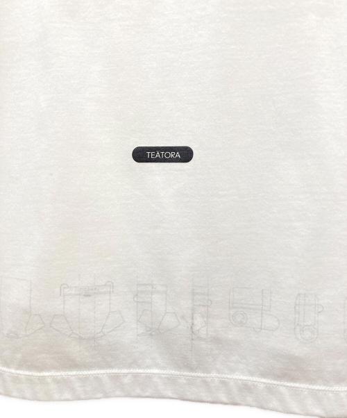 teatora（テアトラ）TEATORA (テアトラ) teatora cartridge tee solotex カートリッジTee ソロテックス ホワイト サイズ:Mの古着・服飾アイテム