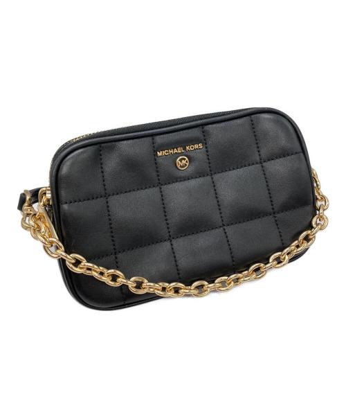 MICHAEL KORS（マイケルコース）MICHAEL KORS (マイケルコース) ショルダーバッグ ブラックの古着・服飾アイテム