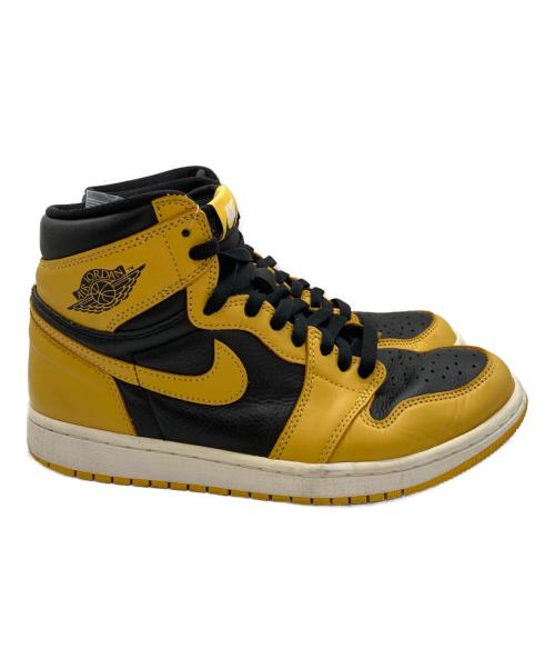 NIKE（ナイキ）NIKE (ナイキ) Air Jordan 1 High OG イエロー サイズ:26の古着・服飾アイテム