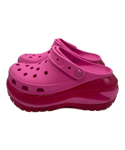 crocs（クロックス）crocs (クロックス) CLASSIC MEGA CRUSH CLOG ピンク サイズ:M5 | W7の古着・服飾アイテム
