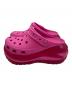 crocs (クロックス) CLASSIC MEGA CRUSH CLOG ピンク サイズ:M5 | W7：7000円