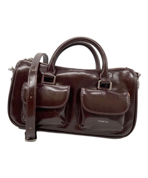 standoil（スタンドオイル）STANDOIL (スタンドオイル) CHUBBY HALF BAG ボルドーの古着・服飾アイテム