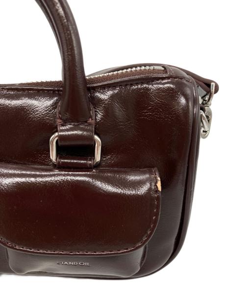 standoil（スタンドオイル）STANDOIL (スタンドオイル) CHUBBY HALF BAG ボルドーの古着・服飾アイテム