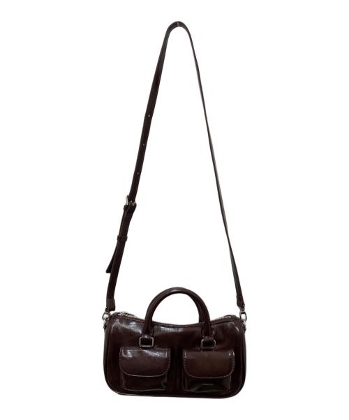 standoil（スタンドオイル）STANDOIL (スタンドオイル) CHUBBY HALF BAG ボルドーの古着・服飾アイテム