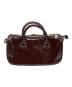 STANDOIL (スタンドオイル) CHUBBY HALF BAG ボルドー：6000円