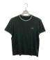FRED PERRY（フレッドペリー）の古着「TWIN TIPPED Tシャツ」｜グリーン