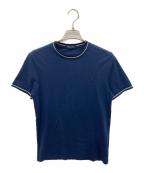 FRED PERRYフレッドペリー）の古着「TWIN TIPPED Tシャツ」｜ネイビー