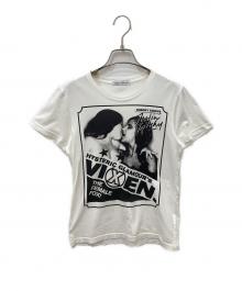 Hysteric Glamour（ヒステリックグラマー）の古着「VIXEN プリントTシャツ」｜ホワイト