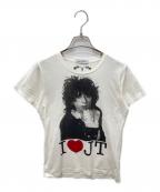 Hysteric Glamourヒステリックグラマー）の古着「johnny thunders プリントTシャツ」｜ホワイト