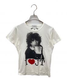 Hysteric Glamour（ヒステリックグラマー）の古着「johnny thunders プリントTシャツ」｜ホワイト