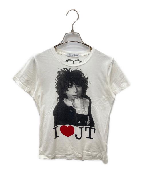 Hysteric Glamour（ヒステリックグラマー）Hysteric Glamour (ヒステリックグラマー) johnny thunders プリントTシャツ ホワイト サイズ:FREEの古着・服飾アイテム