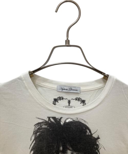 Hysteric Glamour（ヒステリックグラマー）Hysteric Glamour (ヒステリックグラマー) johnny thunders プリントTシャツ ホワイト サイズ:FREEの古着・服飾アイテム