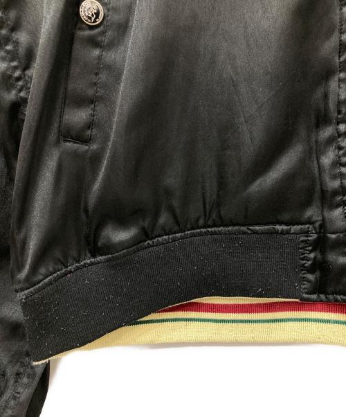 clay smith cams（クレイスミス）clay smith cams (クレイスミス) スカジャン ブラック×レッド サイズ:LLの古着・服飾アイテム
