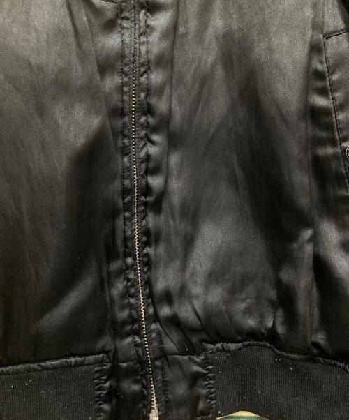 clay smith cams（クレイスミス）clay smith cams (クレイスミス) スカジャン ブラック×レッド サイズ:LLの古着・服飾アイテム