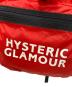 中古・古着 Hysteric Glamour (ヒステリックグラマー) パッカブルリュック レッド：7000円