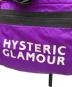 中古・古着 Hysteric Glamour (ヒステリックグラマー) パッカブルリュック パープル：7000円