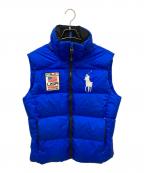 POLO RALPH LAURENポロ・ラルフローレン）の古着「ダウンベスト」｜ブルー