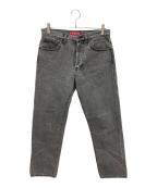 SUPREMEシュプリーム）の古着「Regular Jean」｜ブラック