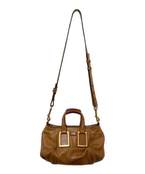 Chloe（クロエ）Chloe (クロエ) 2WAYバッグ ブラウンの古着・服飾アイテム