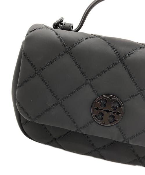 TORY BURCH（トリーバーチ）TORY BURCH (トリーバーチ) キルティングチェーンショルダーバッグ ブラックの古着・服飾アイテム