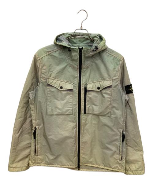 STONE ISLAND（ストーンアイランド）STONE ISLAND (ストーンアイランド) ナイロンフーデッドジャケット グリーン サイズ:XLの古着・服飾アイテム