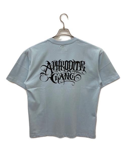 BUDSPOOL（バッズプール）BUDSPOOL (バッズプール) プリントTシャツ ブルー サイズ:Mの古着・服飾アイテム