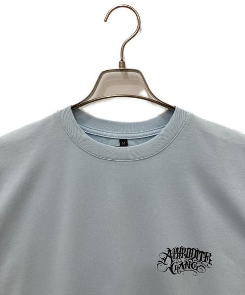 BUDSPOOL（バッズプール）BUDSPOOL (バッズプール) プリントTシャツ ブルー サイズ:Mの古着・服飾アイテム