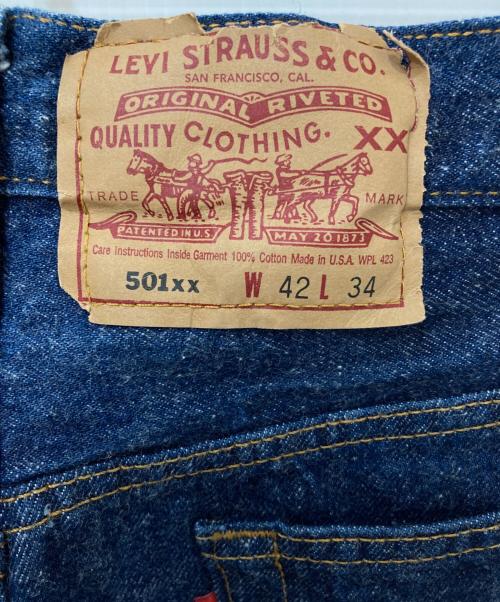 LEVI'S（リーバイス）LEVI'S (リーバイス) 復刻501XXボタンフライデニムパンツ インディゴ サイズ:42の古着・服飾アイテム