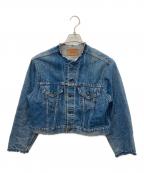 LEVI'S×JOURNAL STANDARDリーバイス×ジャーナルスタンダード）の古着「襟カットオフデニムジャケット」｜インディゴ