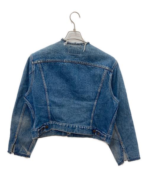LEVI'S（リーバイス）LEVI'S (リーバイス) JOURNAL STANDARD (ジャーナルスタンダード) 襟カットオフデニムジャケット インディゴ サイズ:42の古着・服飾アイテム