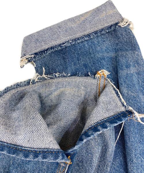 LEVI'S（リーバイス）LEVI'S (リーバイス) JOURNAL STANDARD (ジャーナルスタンダード) 襟カットオフデニムジャケット インディゴ サイズ:42の古着・服飾アイテム