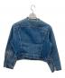 LEVI'S (リーバイス) JOURNAL STANDARD (ジャーナルスタンダード) 襟カットオフデニムジャケット インディゴ サイズ:42：10000円