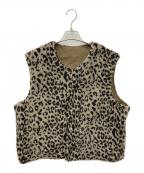 the conspiresザ コンスパイアーズ）の古着「leo shearling vest revaersible」｜ベージュ