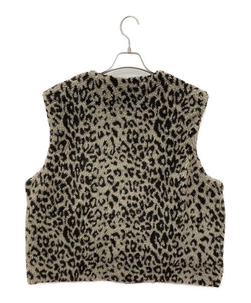 the conspires（ザ コンスパイアーズ）the conspires (ザ コンスパイアーズ) leo shearling vest revaersible ベージュ サイズ:Mの古着・服飾アイテム
