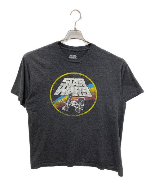 STAR WARS（スターウォーズ）STAR WARS (スターウォーズ) プリントTシャツ グレー サイズ:XLの古着・服飾アイテム