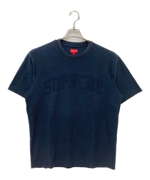 SUPREME（シュプリーム）SUPREME (シュプリーム) arc logo S/S Top ネイビー サイズ:Lの古着・服飾アイテム