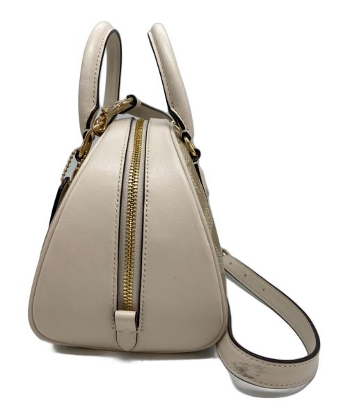 COACH（コーチ）COACH (コーチ) シドニー サッチェル シグネチャー キャンバス ホワイトの古着・服飾アイテム
