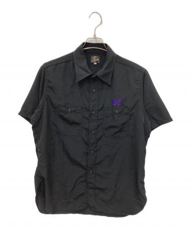 中古・古着通販】Needles (ニードルズ) S/S Work Shirt ブラック