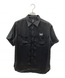 Needles（ニードルズ）の古着「Work Shirt Poly Sateen」｜ブラック