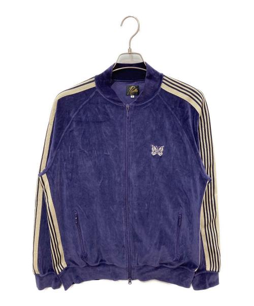 Needles（ニードルズ）Needles (ニードルズ) Rib Collar Track Jacket ネイビー サイズ:Lの古着・服飾アイテム