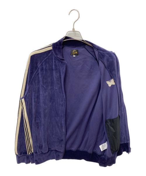 Needles（ニードルズ）Needles (ニードルズ) Rib Collar Track Jacket ネイビー サイズ:Lの古着・服飾アイテム