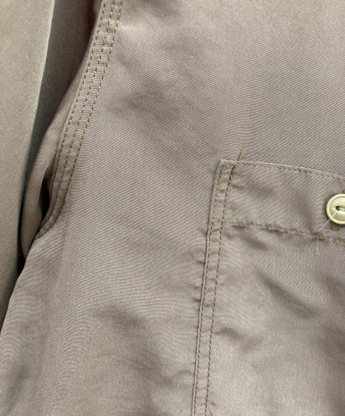 Needles（ニードルズ）Needles (ニードルズ) S/S Work Shirt - Poly Cloth ブラウン サイズ:Ｍの古着・服飾アイテム